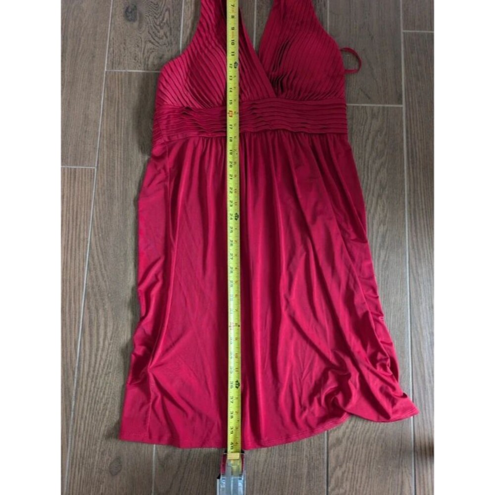 Vintage retro cocktail dress large size 12 - Picture 7 of 9